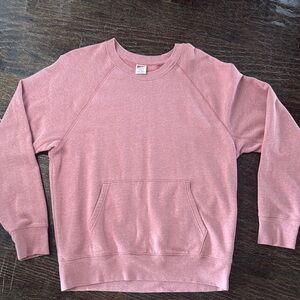 J. Crew Men’s Large, Light Red/Pink Sweatshirt Casual Crewneck Sweatshirt.